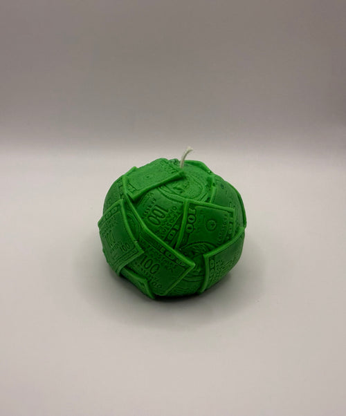 Children of Bliss Candle coBall of cash molded candle