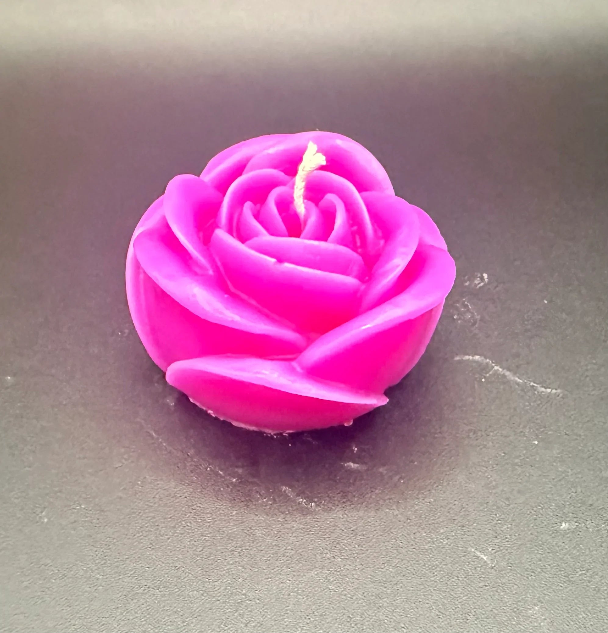 Molded Rose Candle In Various Colors For Elegant Home Decor And Thoughtful Gift Ideas