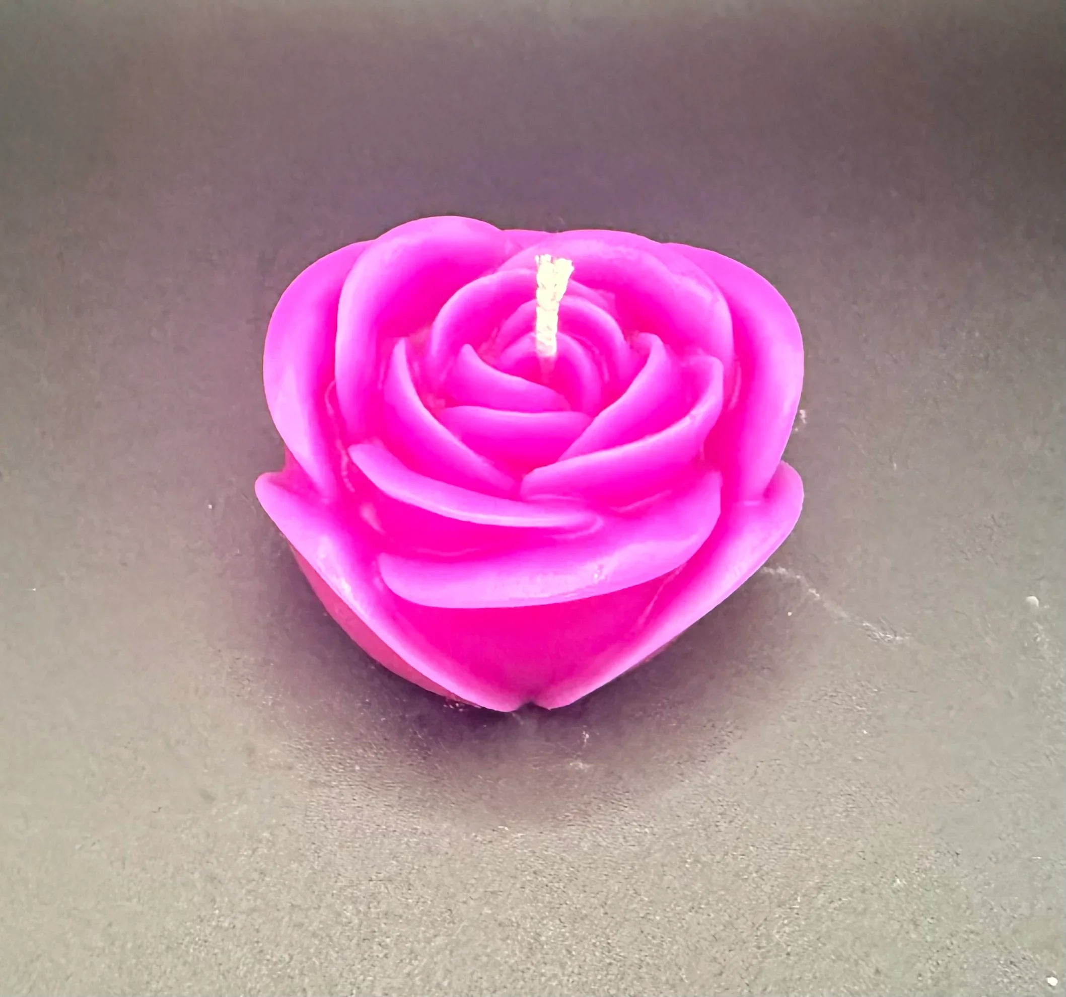 Molded Rose Candle In Various Colors For Elegant Home Decor And Thoughtful Gift Ideas